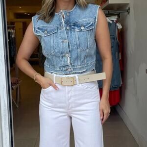 AGOLDE Leo Denim Vest